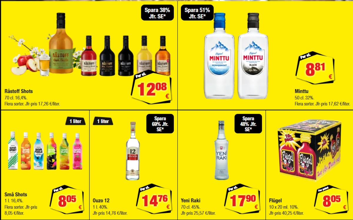 Se Calle reklamblad för vecka 44 på Kampanjveckan.se. Se bra erbjudanden på många varor. Läs reklambladet här! Sida 15