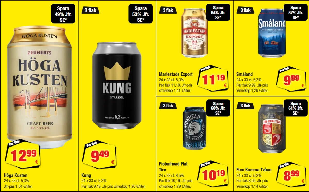 Se Calle reklamblad för vecka 44 på Kampanjveckan.se. Se bra erbjudanden på många varor. Läs reklambladet här! Sida 33