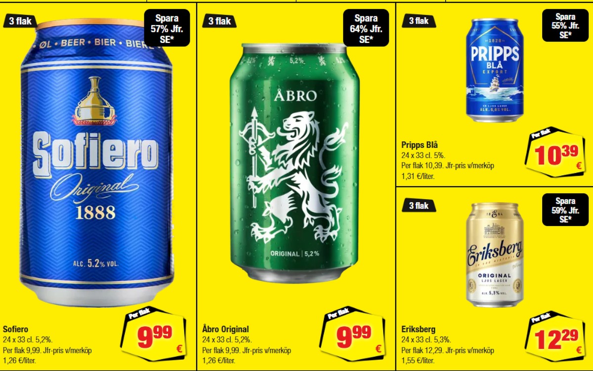 Se Calle reklamblad för vecka 44 på Kampanjveckan.se. Se bra erbjudanden på många varor. Läs reklambladet här! Sida 34