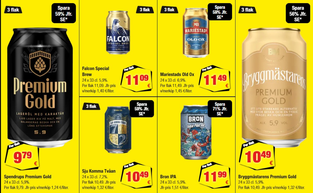 Se Calle reklamblad för vecka 44 på Kampanjveckan.se. Se bra erbjudanden på många varor. Läs reklambladet här! Sida 36