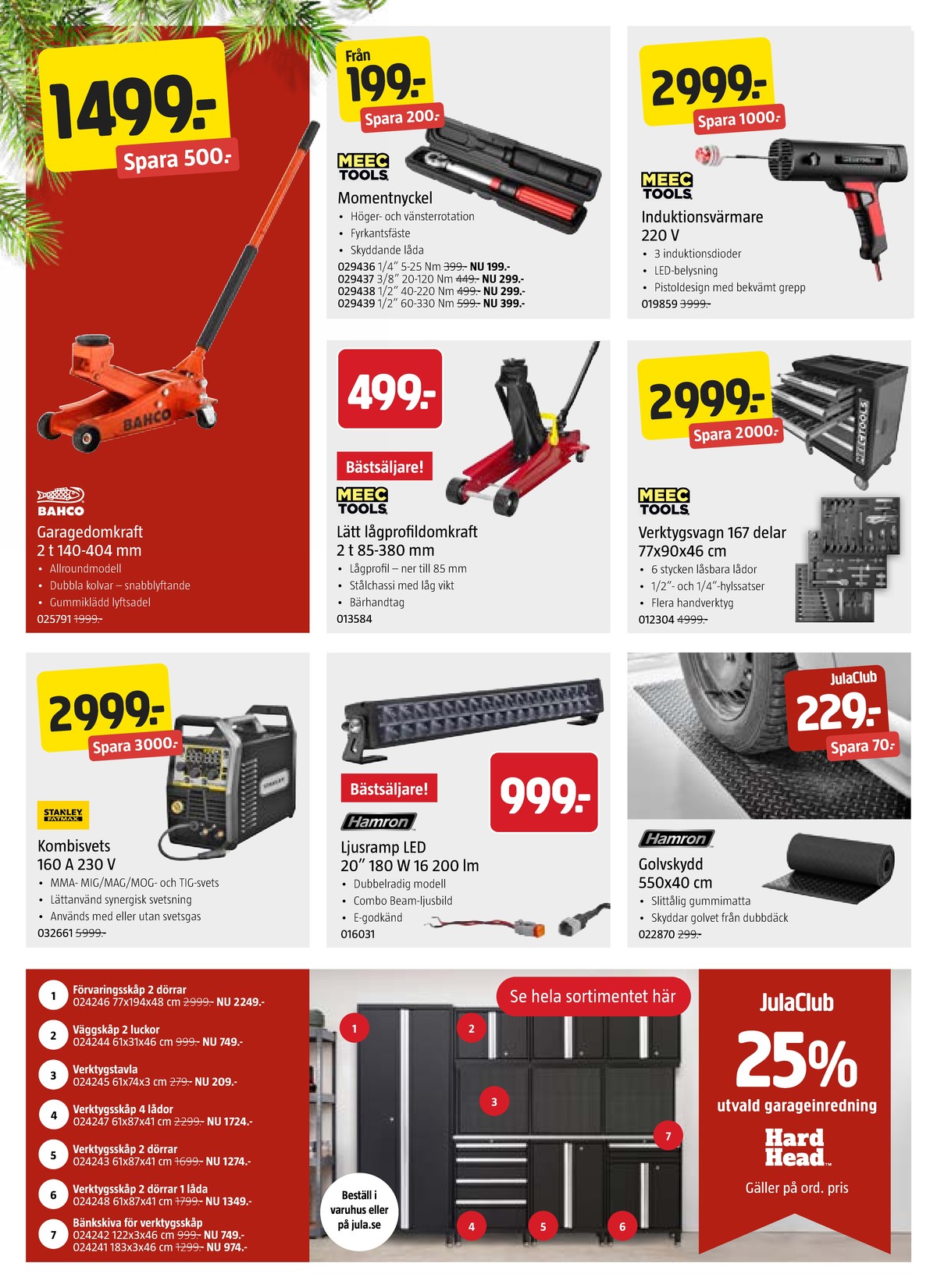 Se Jula reklamblad för vecka 44 på Kampanjveckan.se. Se bra erbjudanden på många varor. Läs reklambladet här! Sida 2