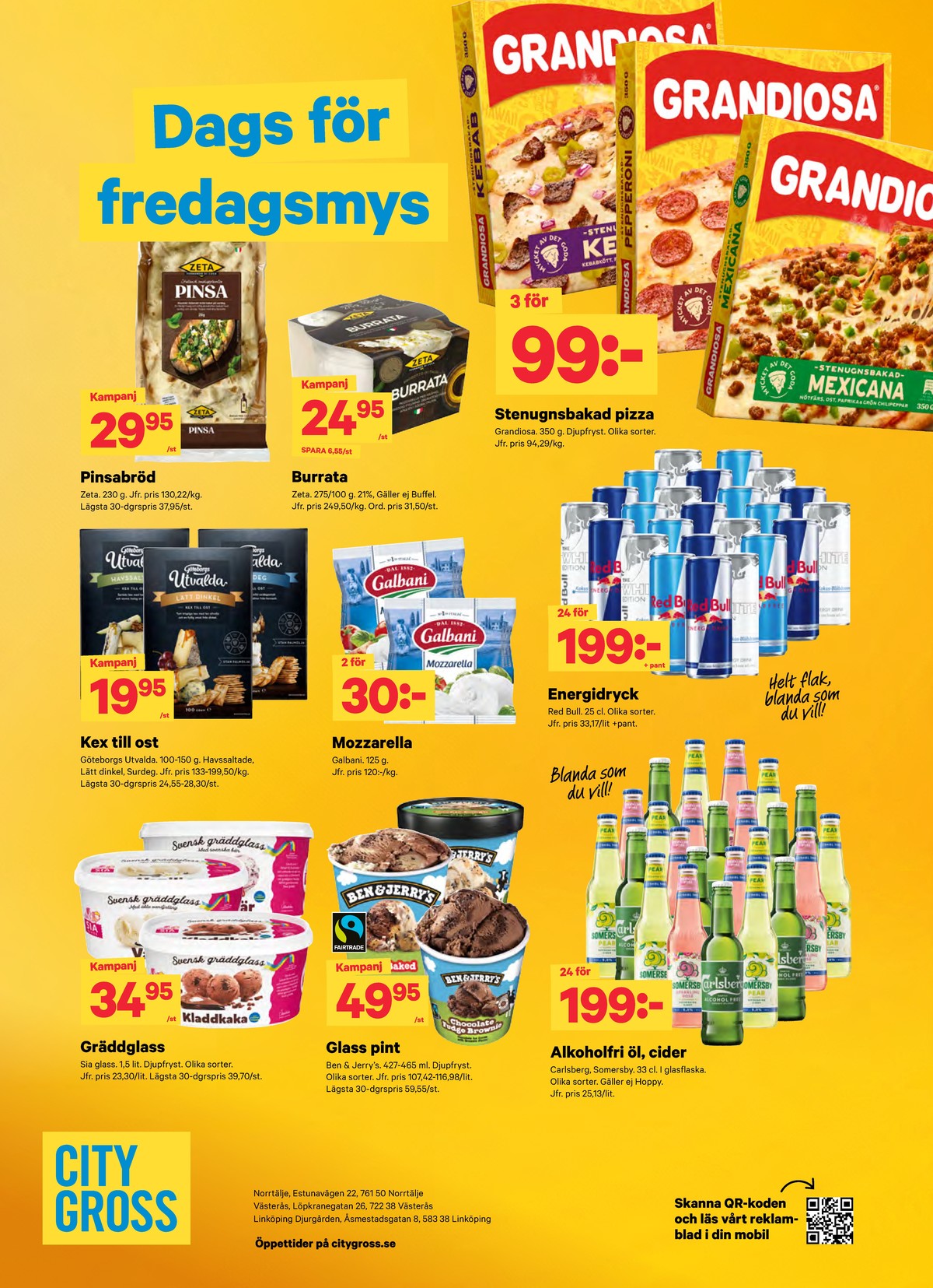 Se City Gross reklamblad för vecka 44 på Kampanjveckan.se. Se bra erbjudanden på många varor. Läs reklambladet här! Sida 15