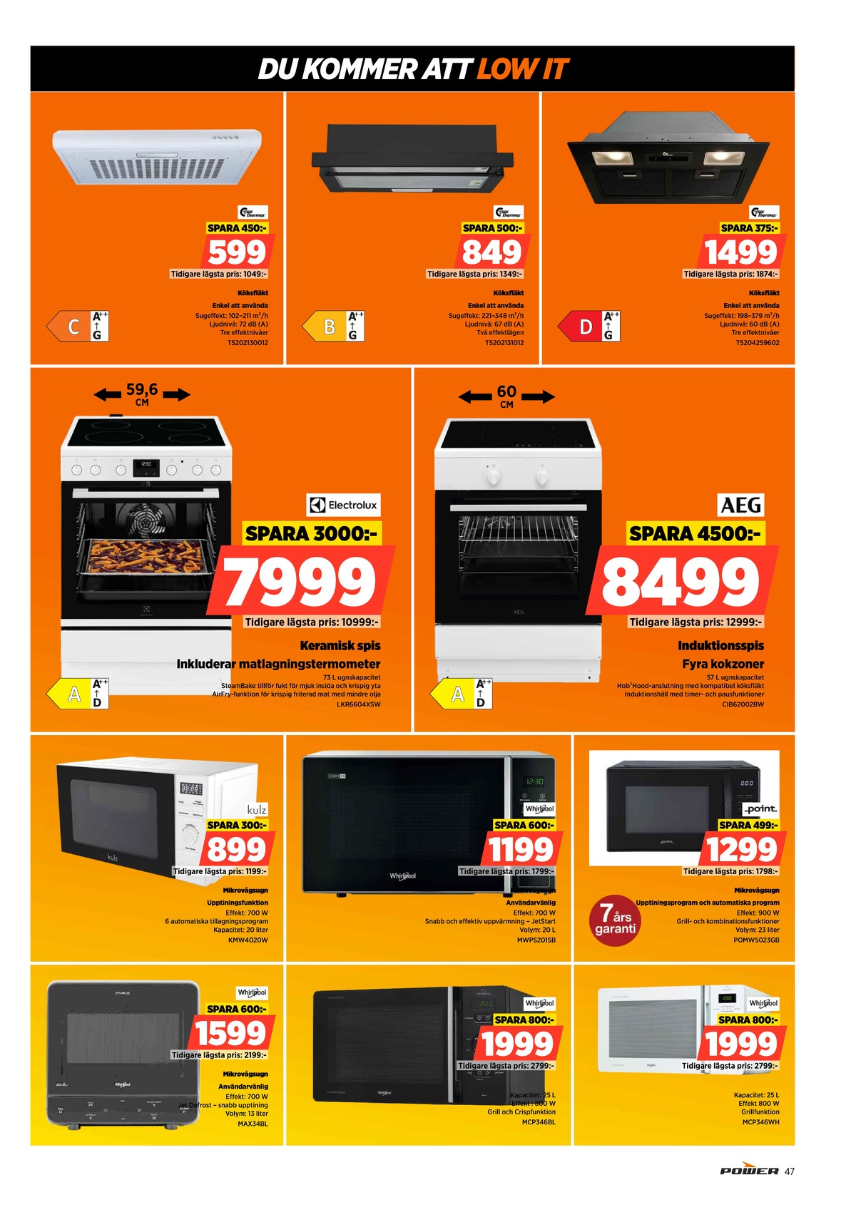 Se Power reklamblad för vecka 44 på Kampanjveckan.se. Se bra erbjudanden på många varor. Läs reklambladet här! Sida 47
