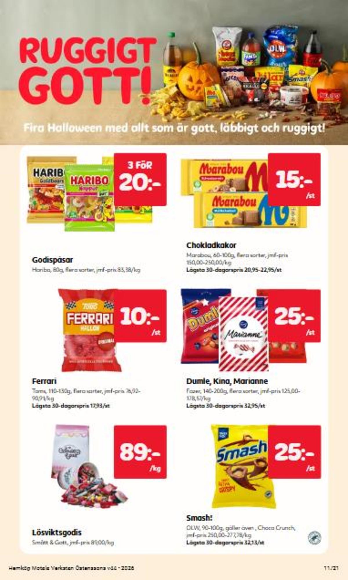 Se Hemköp reklamblad för vecka 44 på Kampanjveckan.se. Se bra erbjudanden på många varor. Läs reklambladet här! Sida 11