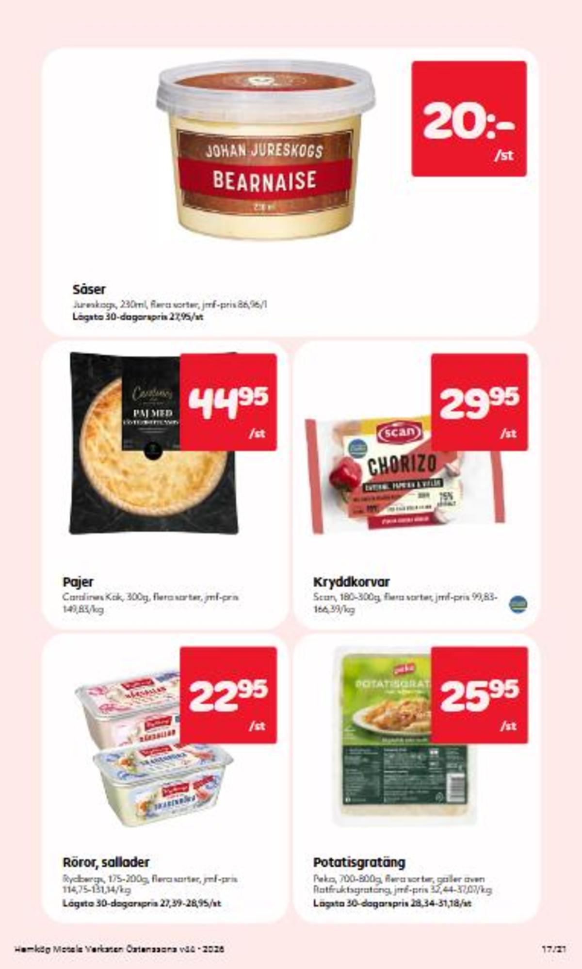 Se Hemköp reklamblad för vecka 44 på Kampanjveckan.se. Se bra erbjudanden på många varor. Läs reklambladet här! Sida 17
