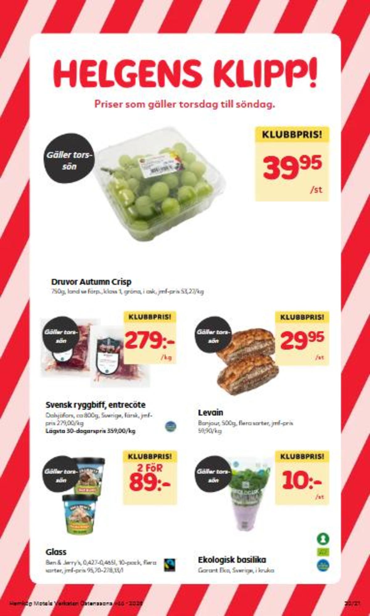 Se Östenssons reklamblad för vecka 44 på Kampanjveckan.se. Se bra erbjudanden på många varor. Läs reklambladet här! Sida 20