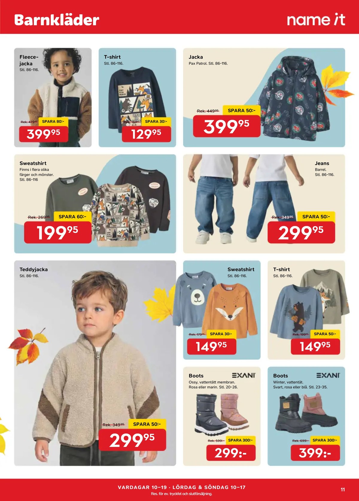 Se Bo Ohlsson reklamblad för vecka 44 på Kampanjveckan.se. Se bra erbjudanden på många varor. Läs reklambladet här! Sida 11