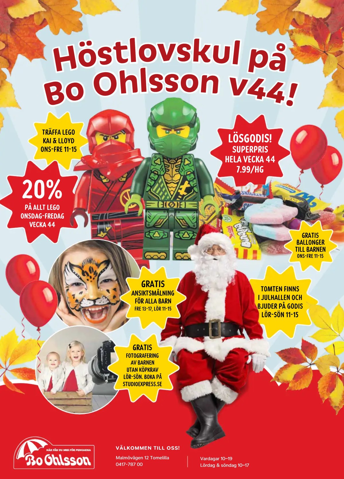 Se Bo Ohlsson reklamblad för vecka 44 på Kampanjveckan.se. Se bra erbjudanden på många varor. Läs reklambladet här! Sida 12