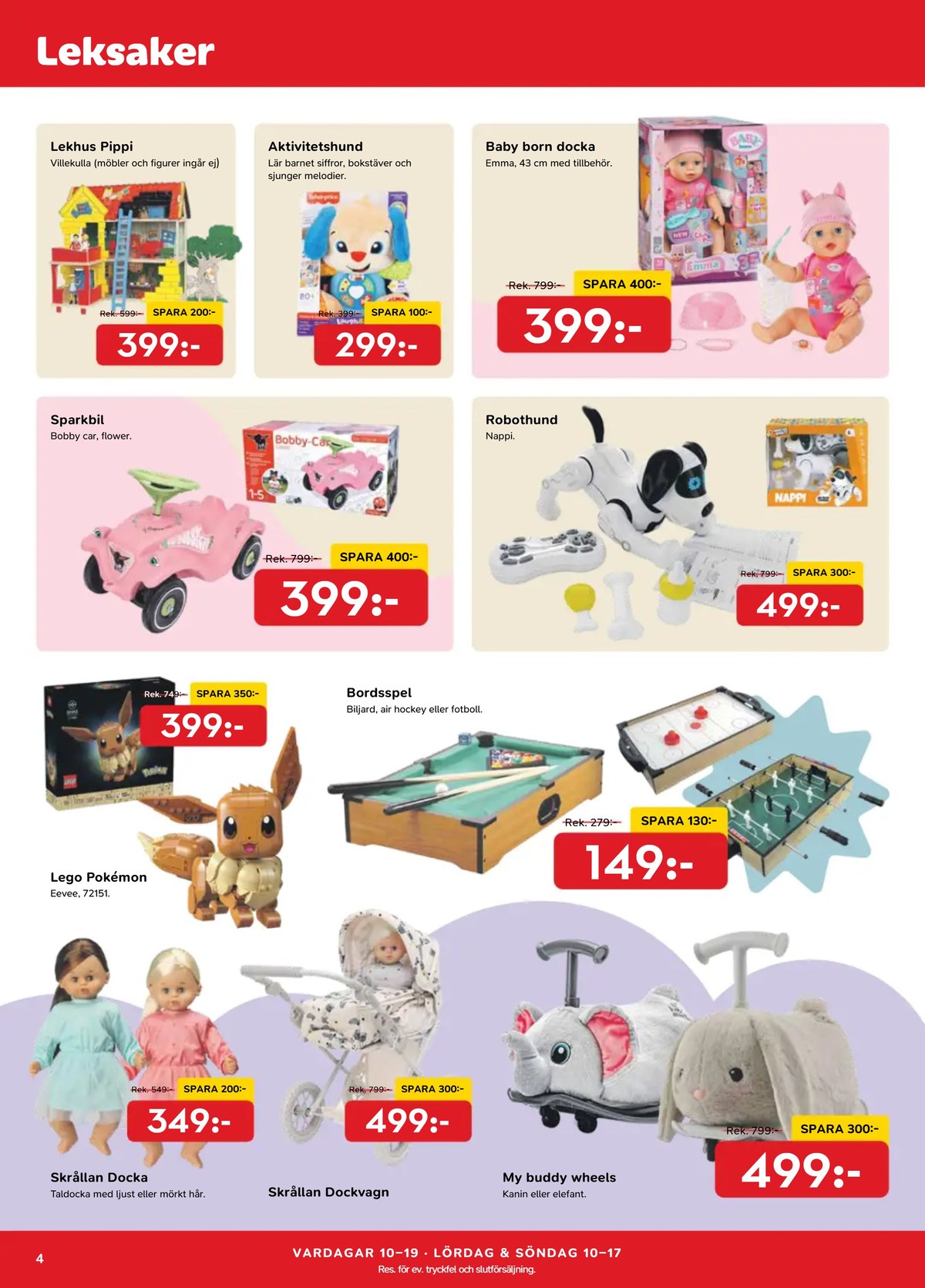 Se Bo Ohlsson reklamblad för vecka 44 på Kampanjveckan.se. Se bra erbjudanden på många varor. Läs reklambladet här! Sida 4