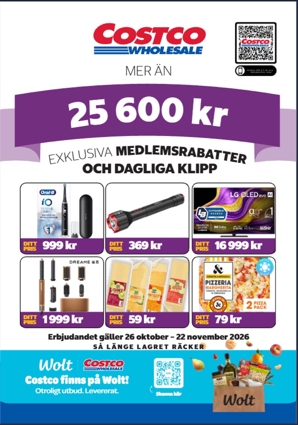 Se Costco reklamblad för vecka 45 på Kampanjveckan.se. Se bra erbjudanden på många varor. Läs reklambladet här! Sida 1