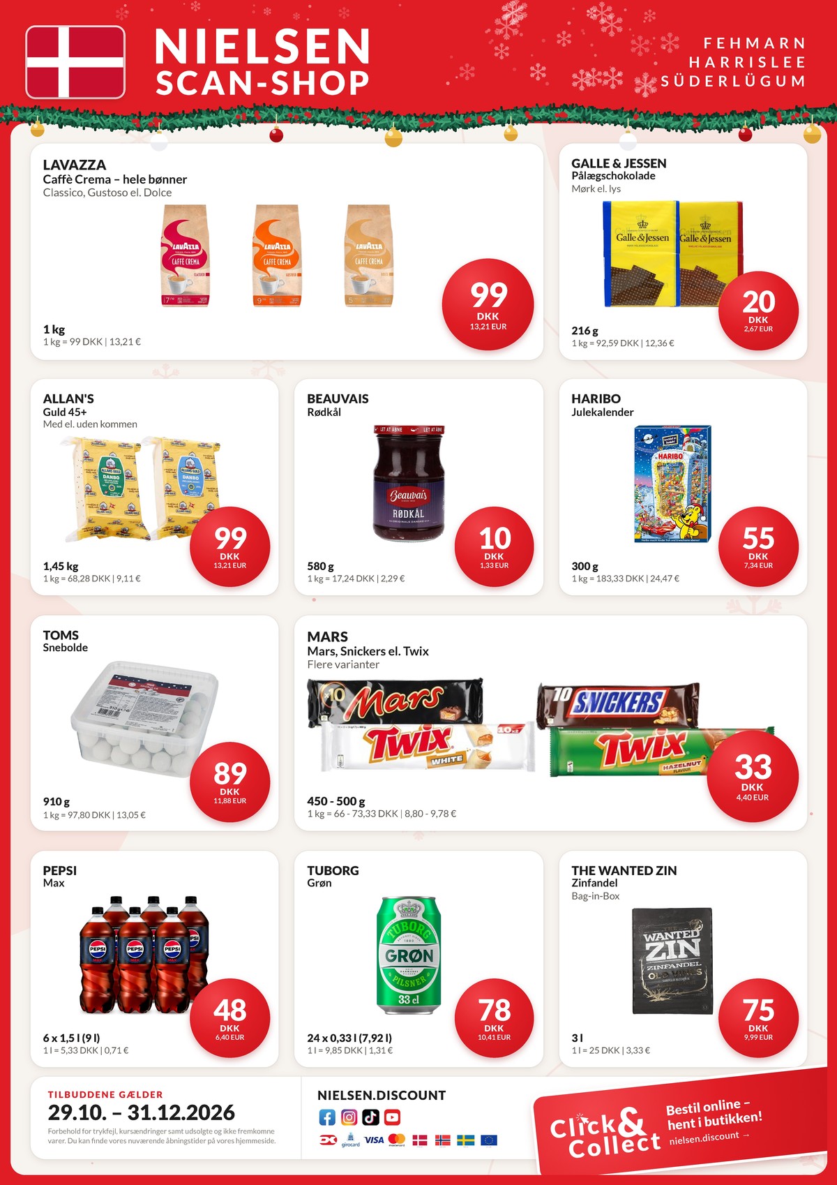 Se Nielsen Discount reklamblad för vecka 49 på Kampanjveckan.se. Se bra erbjudanden på många varor. Läs reklambladet här! Sida 1
