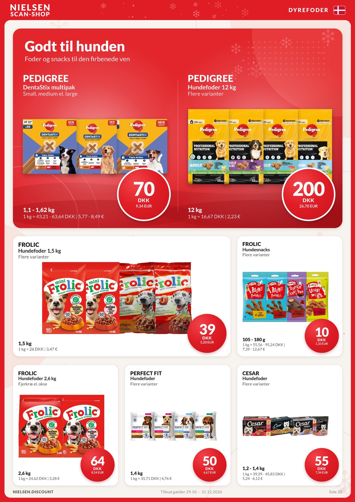 Se Nielsen Discount reklamblad för vecka 49 på Kampanjveckan.se. Se bra erbjudanden på många varor. Läs reklambladet här! Sida 20