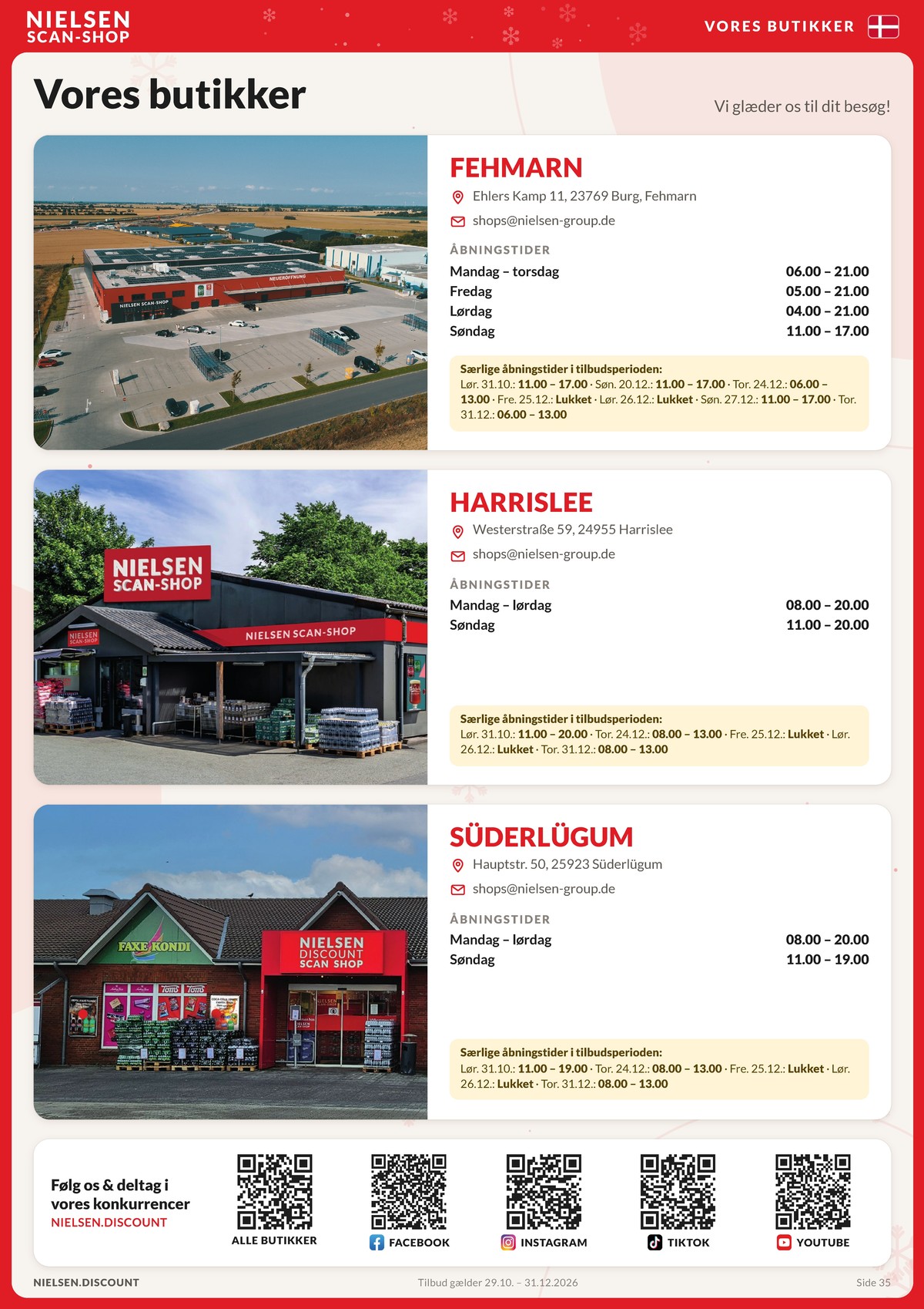 Se Nielsen Discount reklamblad för vecka 49 på Kampanjveckan.se. Se bra erbjudanden på många varor. Läs reklambladet här! Sida 35