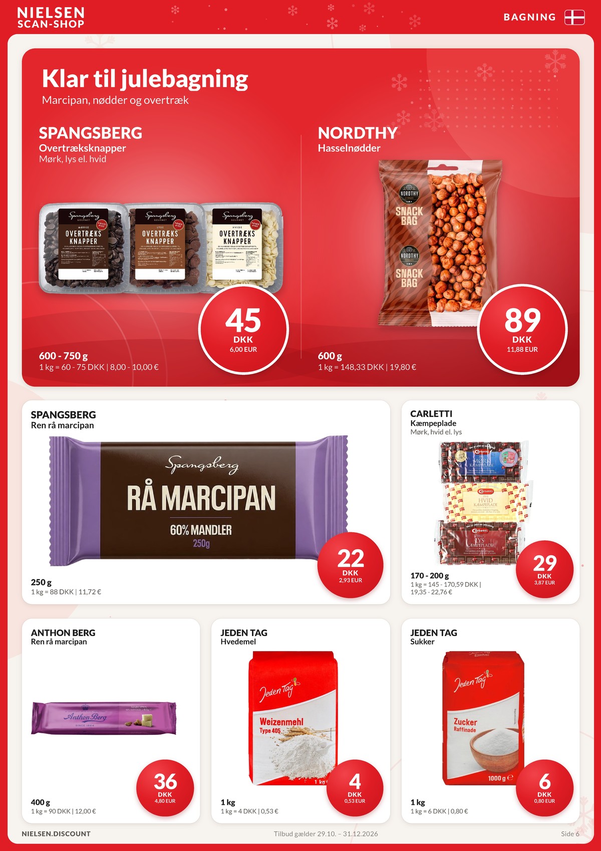 Se Nielsen Discount reklamblad för vecka 49 på Kampanjveckan.se. Se bra erbjudanden på många varor. Läs reklambladet här! Sida 6