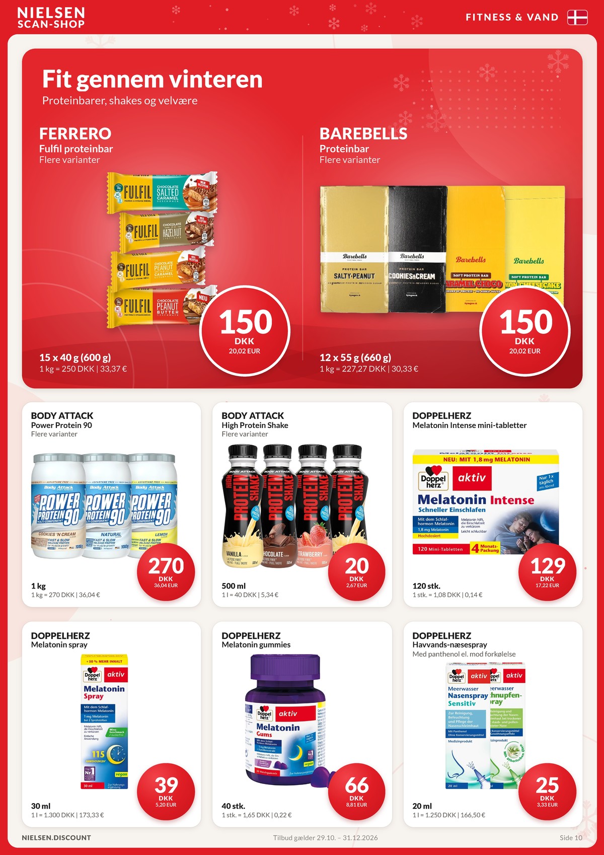 Se Nielsen Discount reklamblad för vecka 49 på Kampanjveckan.se. Se bra erbjudanden på många varor. Läs reklambladet här! Sida 10