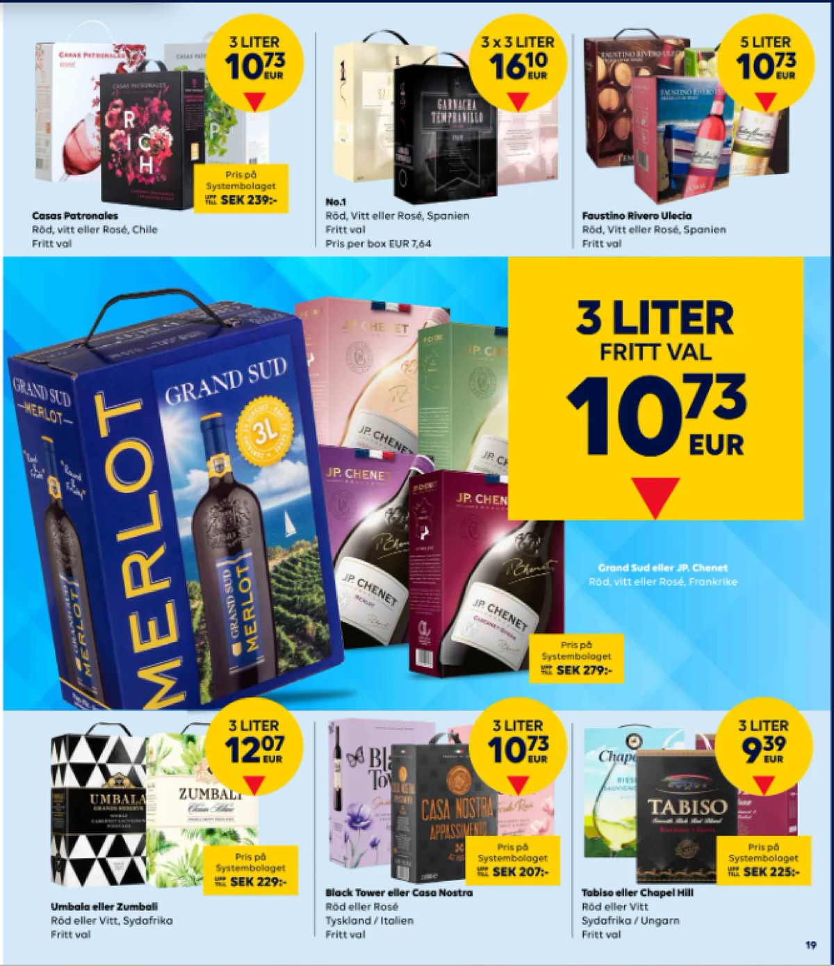 Se Scandlines Border Shop reklamblad för vecka 5 på Kampanjveckan.se. Se bra erbjudanden på många varor. Läs reklambladet här! Sida 19