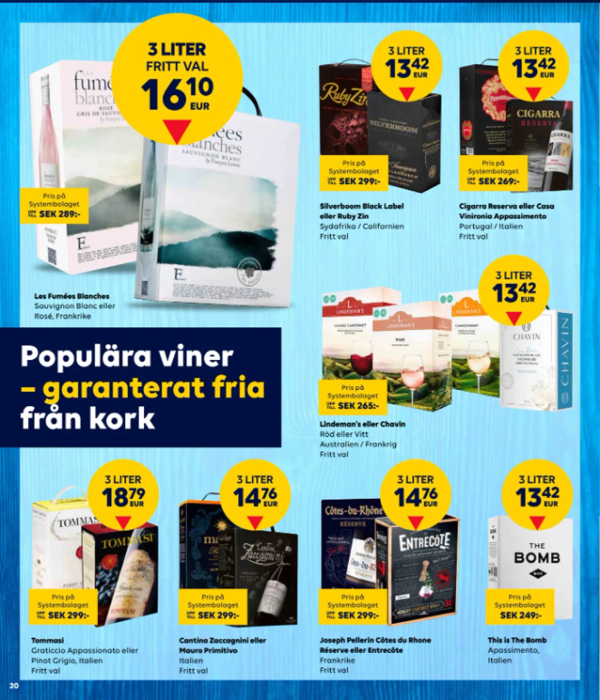 Se Scandlines Border Shop reklamblad för vecka 5 på Kampanjveckan.se. Se bra erbjudanden på många varor. Läs reklambladet här! Sida 20
