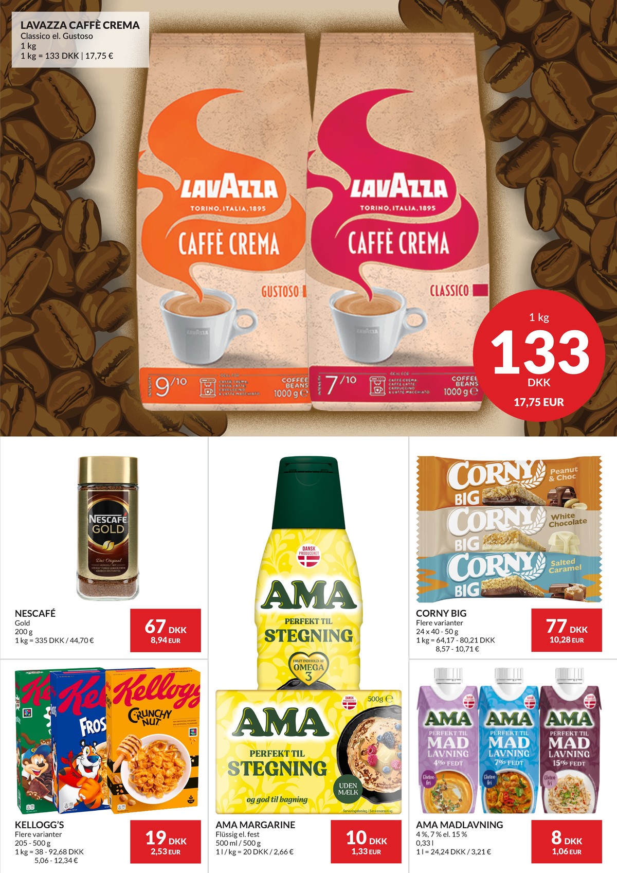 Se Nielsen Discount reklamblad för vecka 5 på Kampanjveckan.se. Se bra erbjudanden på många varor, t.ex. instant kaffe gold eller andra varor. Läs reklambladet här! Sida 3