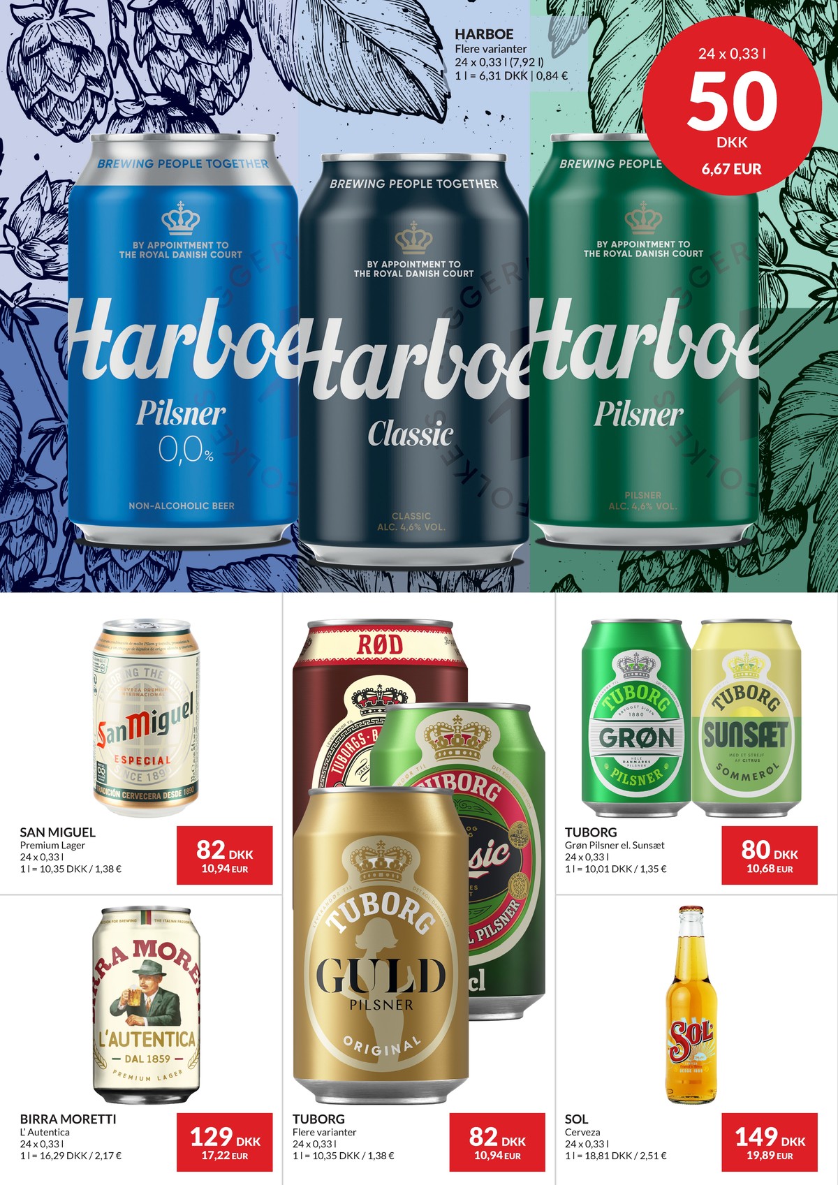 Se Nielsen Discount reklamblad för vecka 5 på Kampanjveckan.se. Se bra erbjudanden på många varor, t.ex. Öl 24 pk birra moretti eller Öl 24 pk san miguel. Läs reklambladet här! Sida 36
