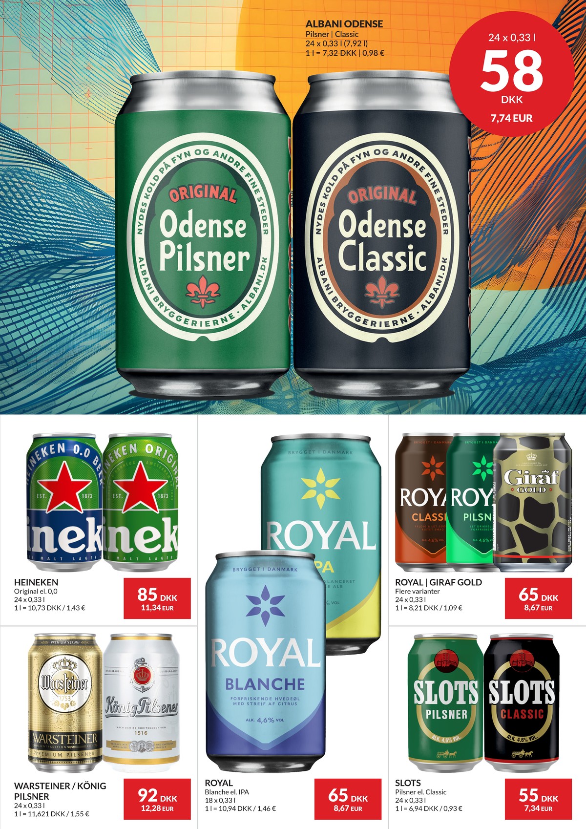 Se Nielsen Discount reklamblad för vecka 5 på Kampanjveckan.se. Se bra erbjudanden på många varor, t.ex. Öl 24 pk heineken eller andra varor. Läs reklambladet här! Sida 37