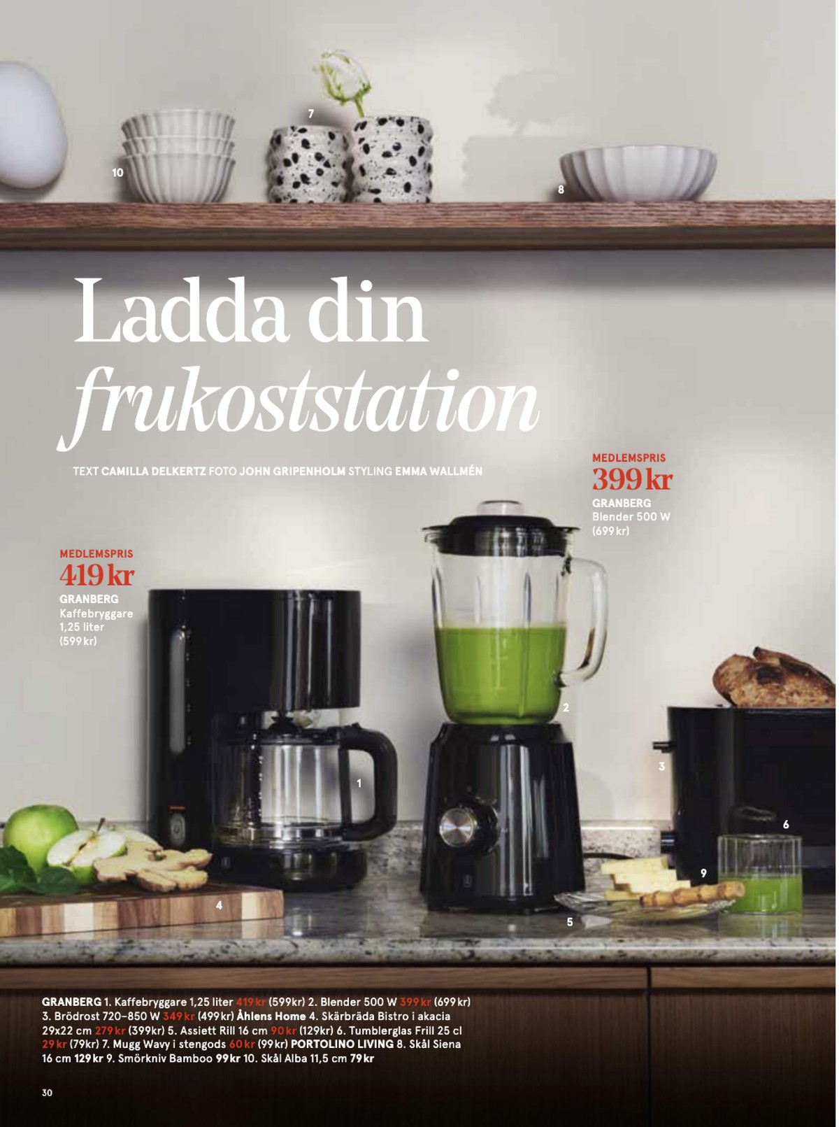 Se Åhlens reklamblad för vecka 6 på Kampanjveckan.se. Se bra erbjudanden på många varor. Läs reklambladet här! Sida 30