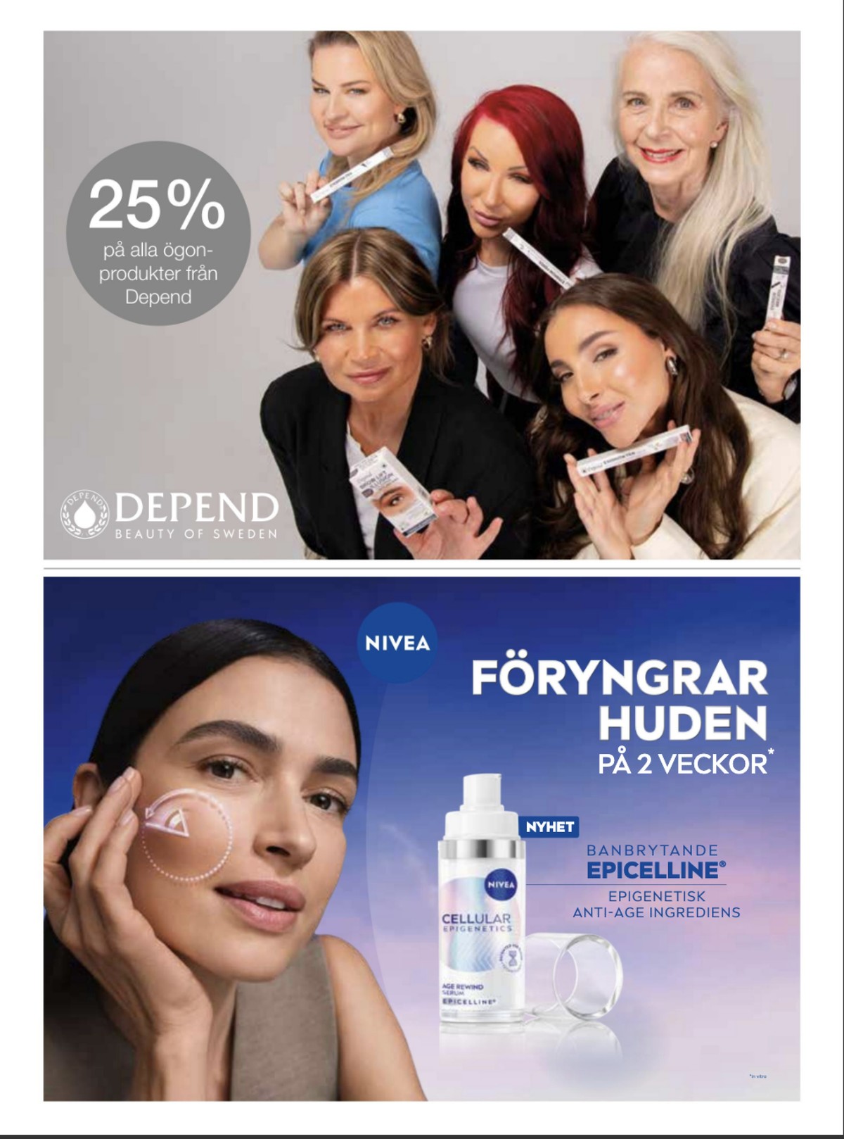 Se Åhlens reklamblad för vecka 6 på Kampanjveckan.se. Se bra erbjudanden på många varor, t.ex. Ögonbrynsfärg depend eller andra varor. Läs reklambladet här! Sida 37