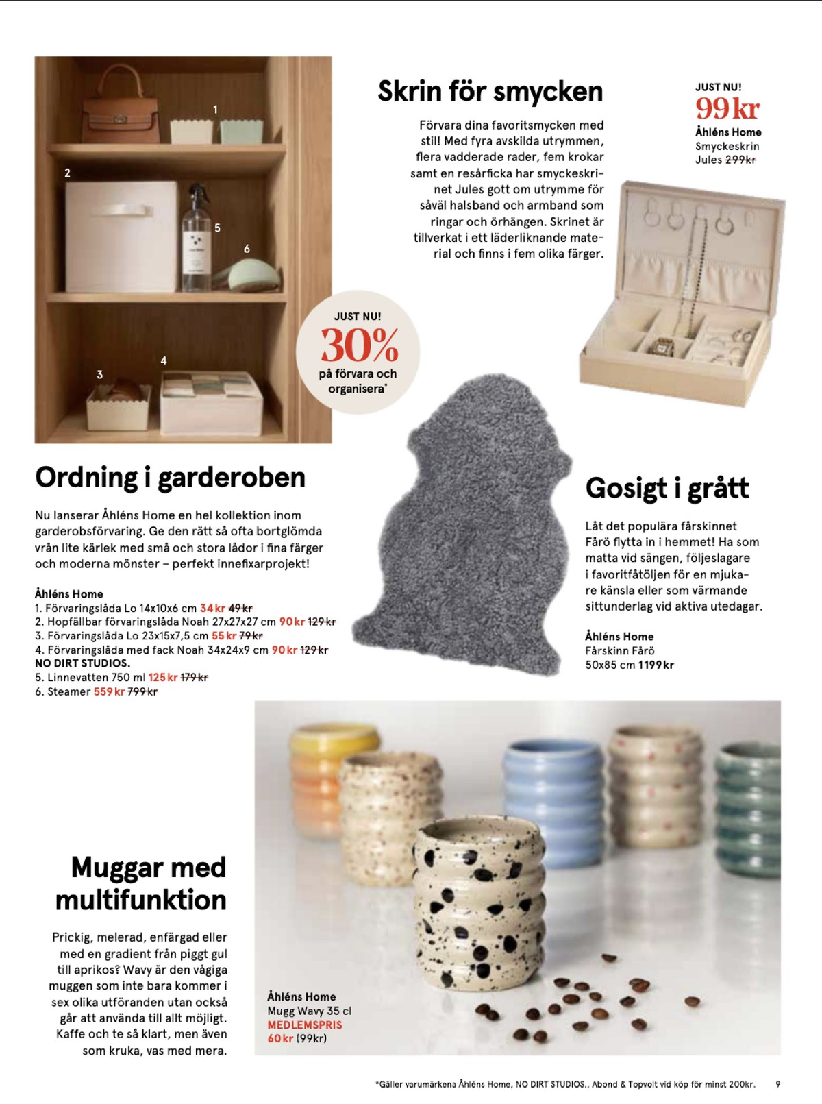 Se Åhlens reklamblad för vecka 6 på Kampanjveckan.se. Se bra erbjudanden på många varor. Läs reklambladet här! Sida 9