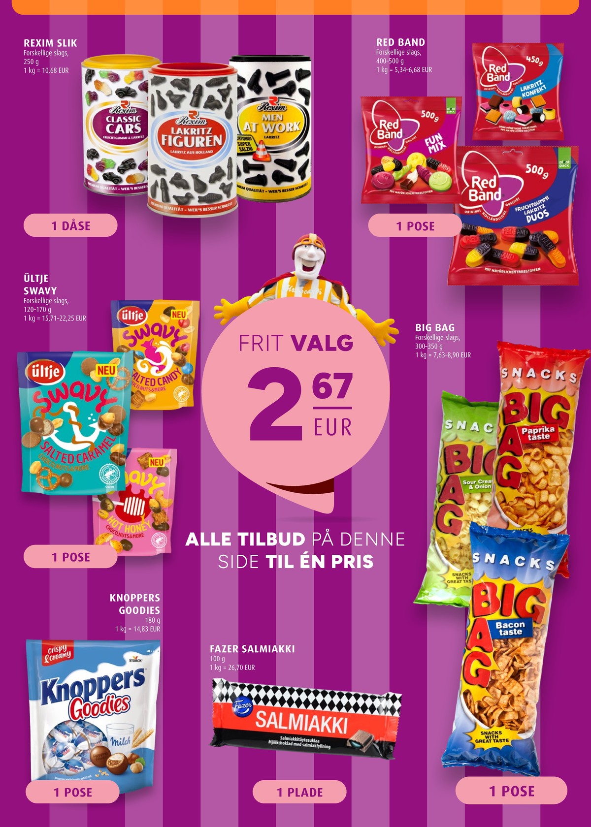 Se Scandinavian Park reklamblad för vecka 7 på Kampanjveckan.se. Se bra erbjudanden på många varor, t.ex. swavy salted candy Ültje eller lakrits salmiakki. Läs reklambladet här! Sida 15

