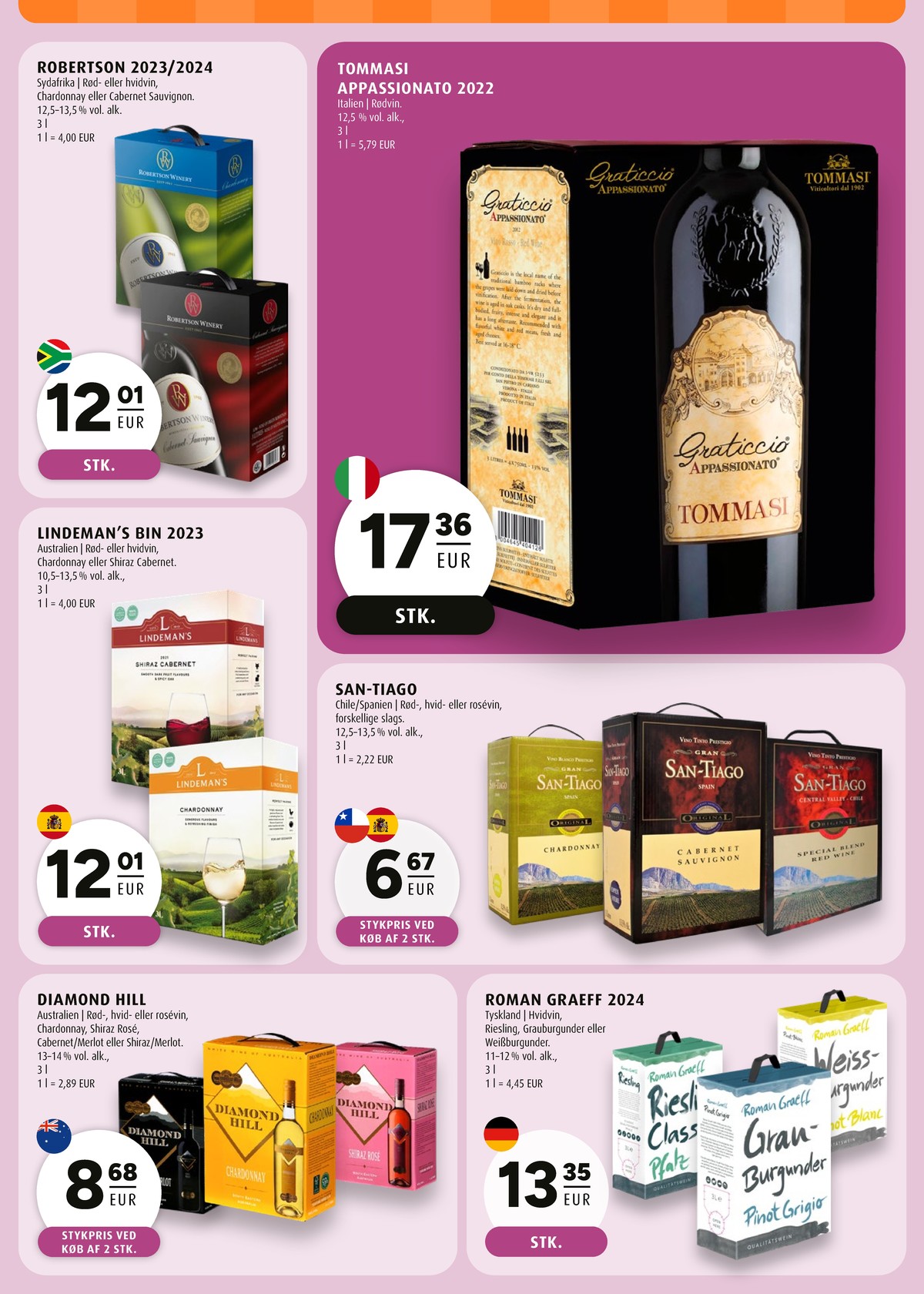 Se Scandinavian Park reklamblad för vecka 7 på Kampanjveckan.se. Se bra erbjudanden på många varor, t.ex. röd vin okänd eller vit vin okänd. Läs reklambladet här! Sida 23
