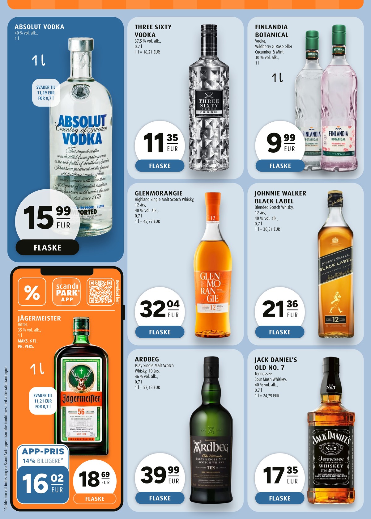 Se Scandinavian Park reklamblad för vecka 7 på Kampanjveckan.se. Se bra erbjudanden på många varor, t.ex. whisky black label eller vodka absolut. Läs reklambladet här! Sida 28
