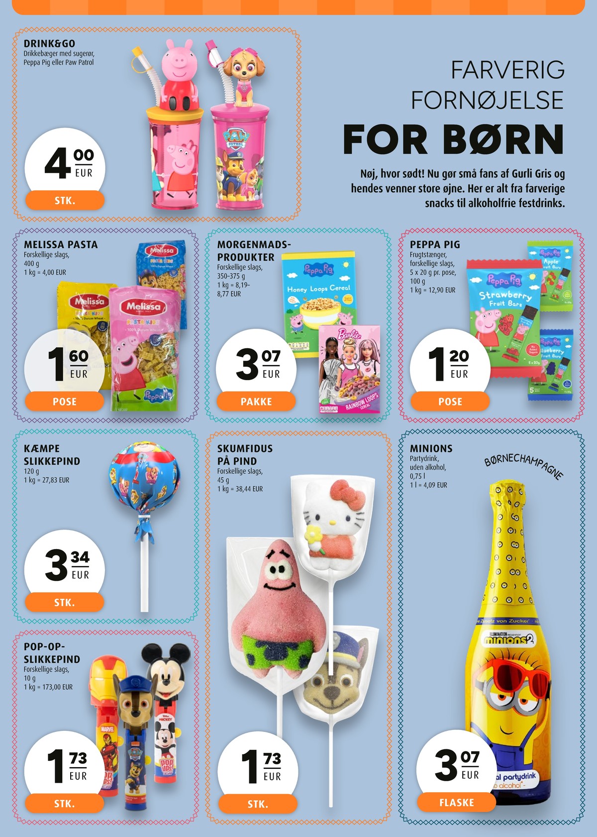 Se Scandinavian Park reklamblad för vecka 7 på Kampanjveckan.se. Se bra erbjudanden på många varor, t.ex. dricksflaskor paw patrol eller läskedryck minioner. Läs reklambladet här! Sida 35
