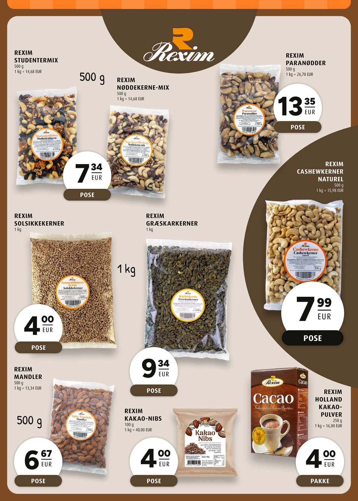 Se Scandinavian Park reklamblad för vecka 7 på Kampanjveckan.se. Se bra erbjudanden på många varor, t.ex. mandlar rexim eller cashewnötter rexim. Läs reklambladet här! Sida 5
