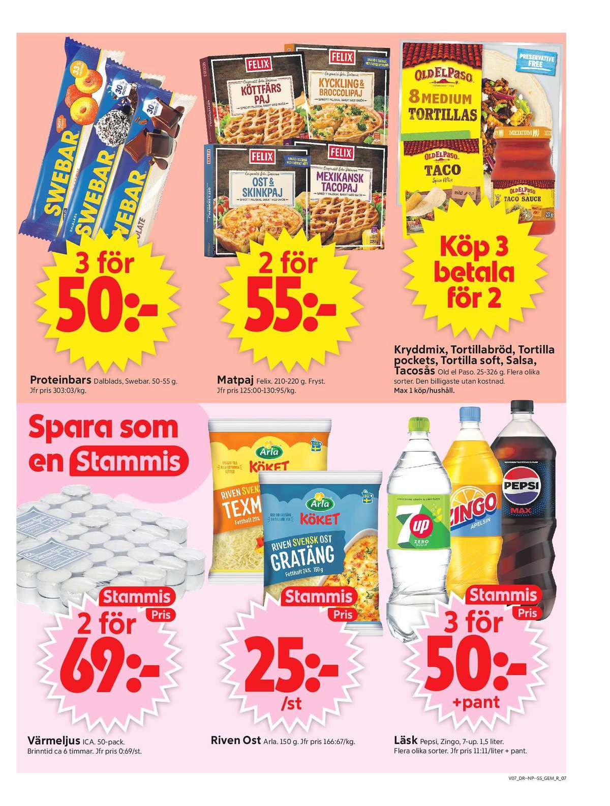 Se ICA Supermarket reklamblad för vecka 7 på Kampanjveckan.se. Se bra erbjudanden på många varor, t.ex. värmeljus ica eller bar swebar. Läs reklambladet här! Sida 9
