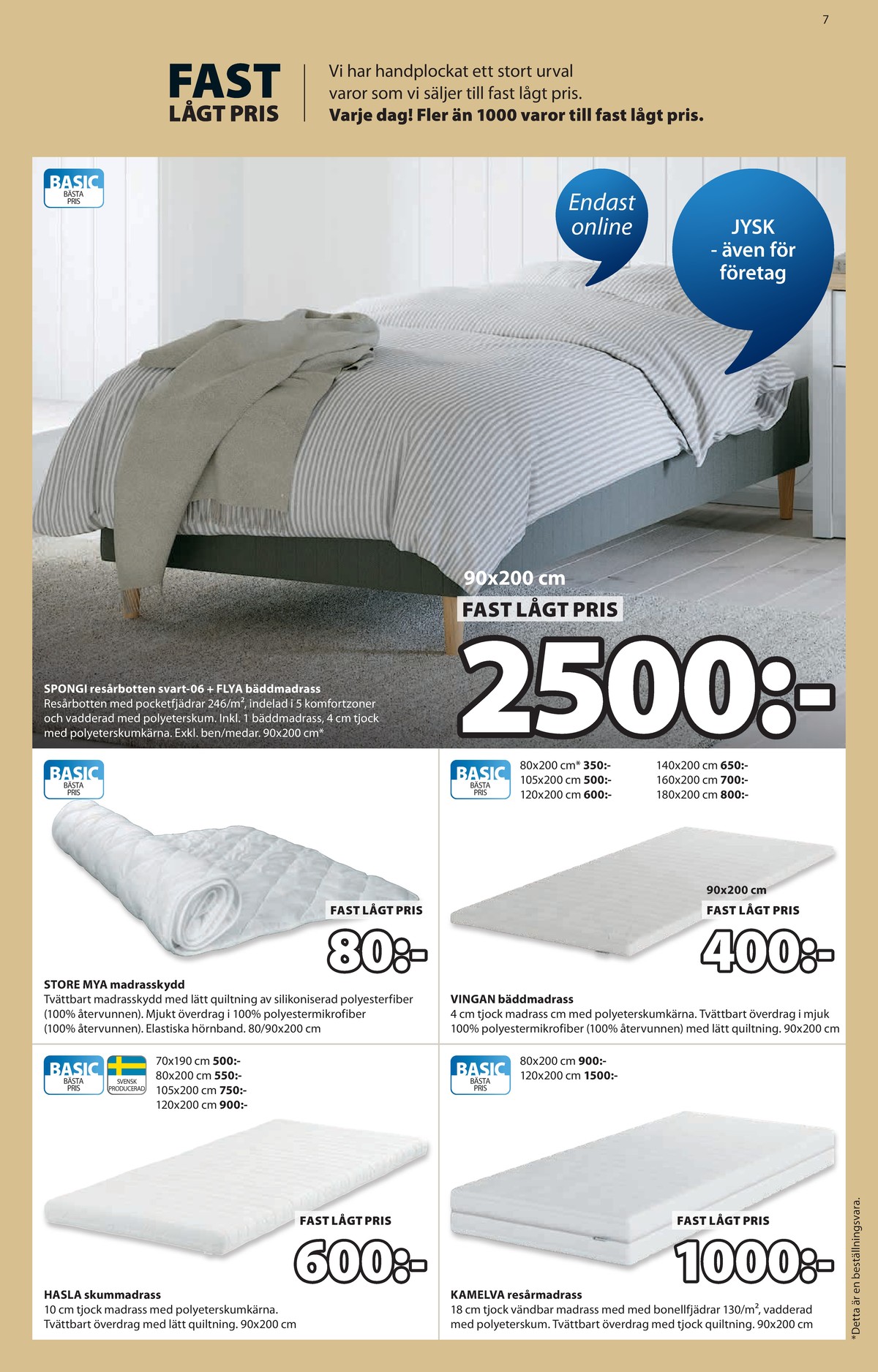 Se Jysk reklamblad för vecka 8 på Kampanjveckan.se. Se bra erbjudanden på många varor. Läs reklambladet här! Sida 8