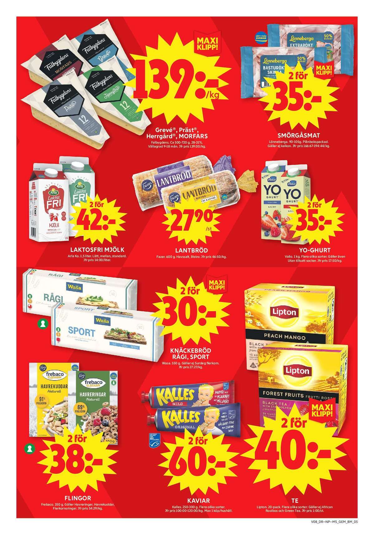 Se ICA Maxi reklamblad för vecka 8 på Kampanjveckan.se. Se bra erbjudanden på många varor, t.ex. morfars falbygdens eller skinka lönneberga. Läs reklambladet här! Sida 7
