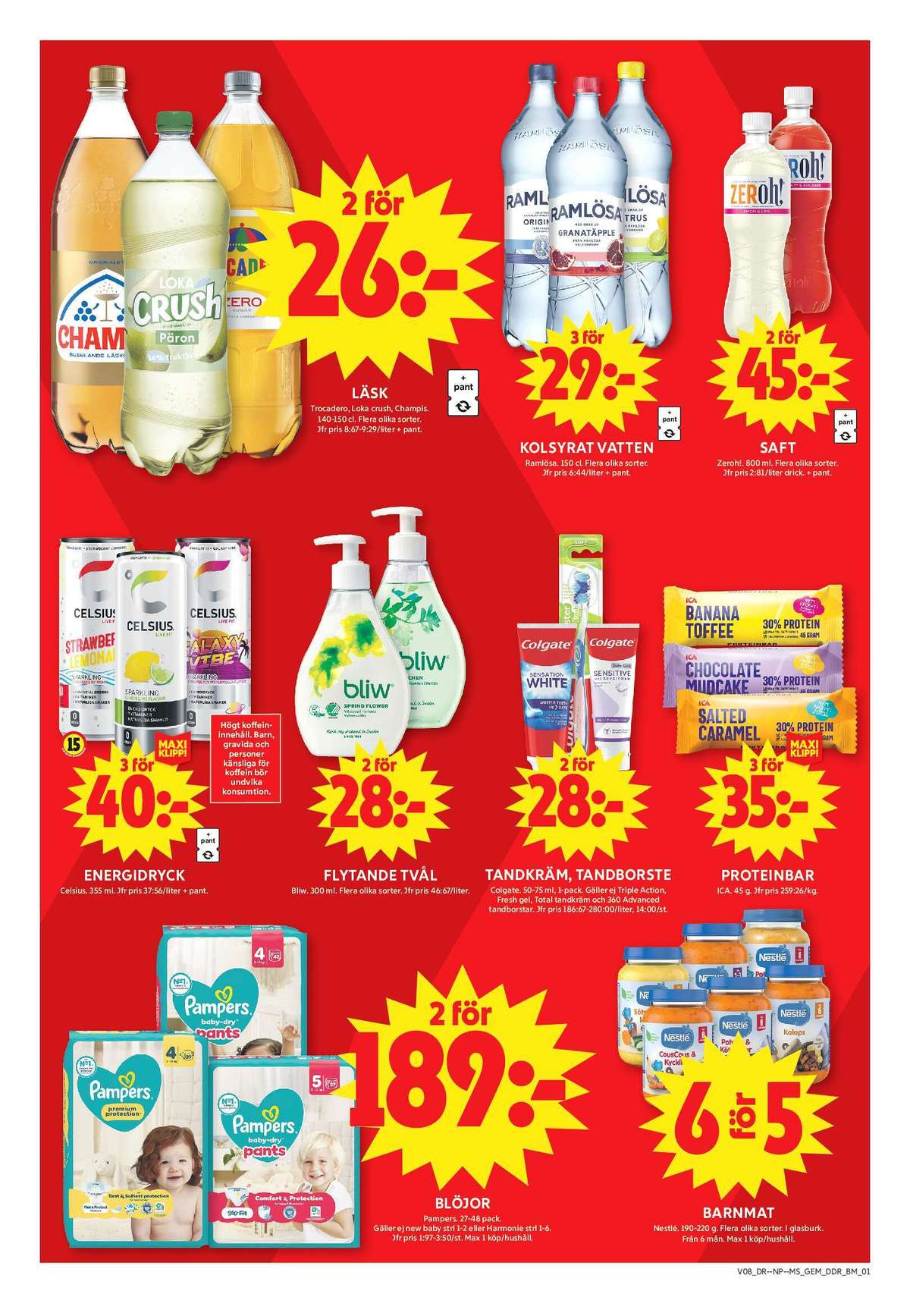 Se ICA Maxi reklamblad för vecka 8 på Kampanjveckan.se. Se bra erbjudanden på många varor, t.ex. läskedryck päron eller läskedryck loka crush. Läs reklambladet här! Sida 10
