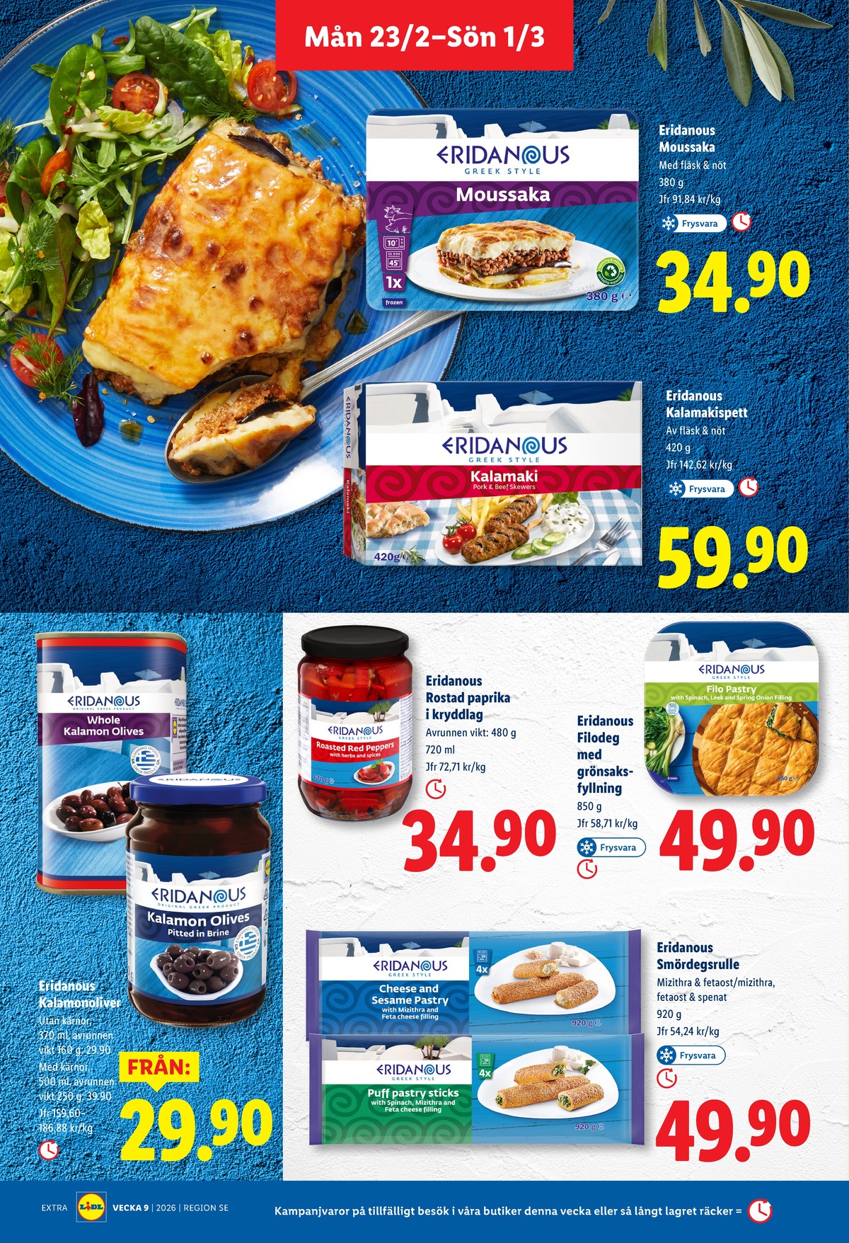 Se Lidl reklamblad för vecka 9 på Kampanjveckan.se. Se bra erbjudanden på många varor. Läs reklambladet här! Sida 10