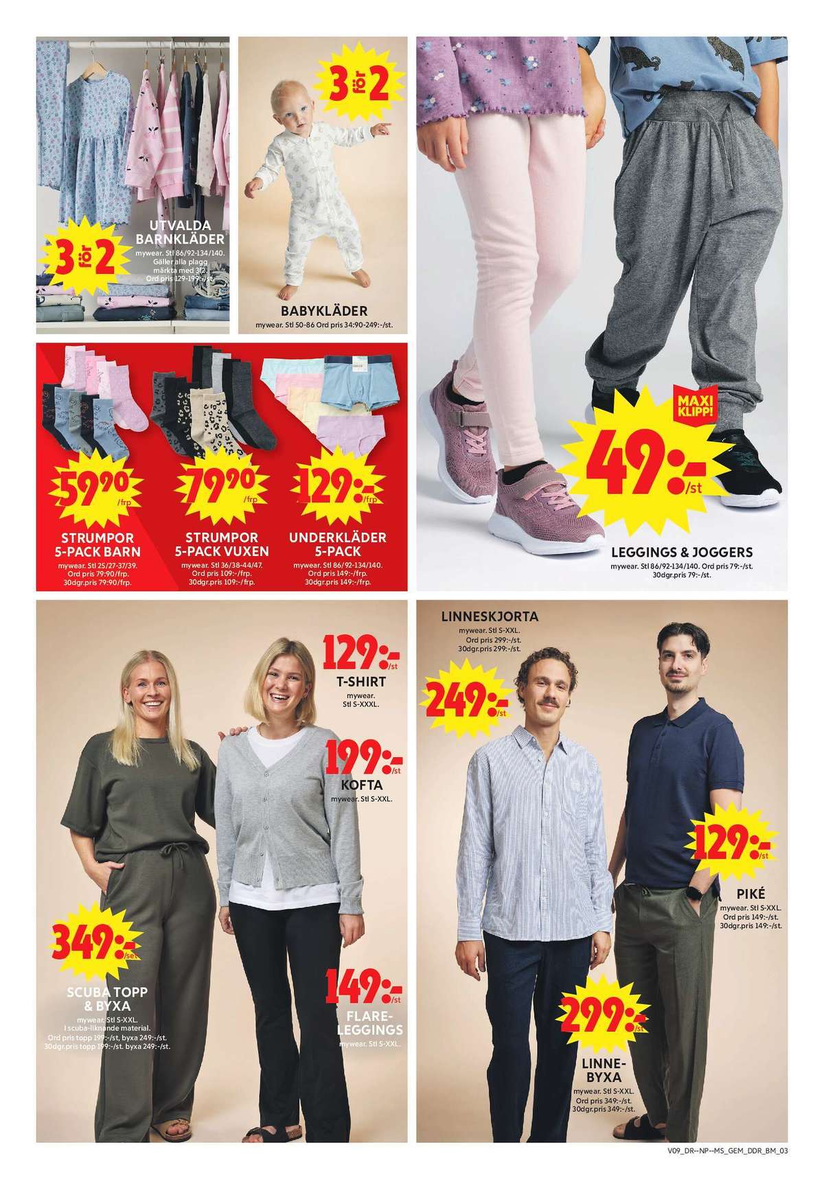 Se ICA Maxi reklamblad för vecka 9 på Kampanjveckan.se. Se bra erbjudanden på många varor, t.ex. klänning mywear eller babykläder mywear. Läs reklambladet här! Sida 16
