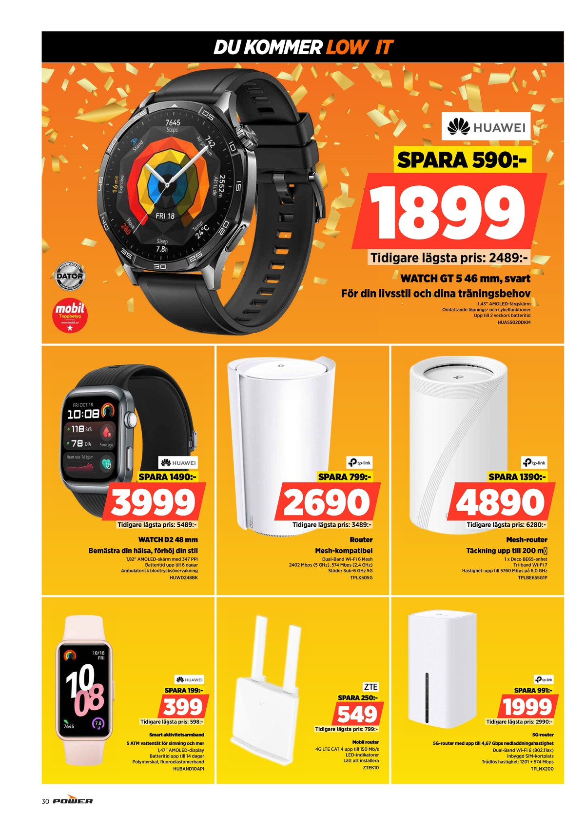 Se Power reklamblad för vecka 9 på Kampanjveckan.se. Se bra erbjudanden på många varor. Läs reklambladet här! Sida 30