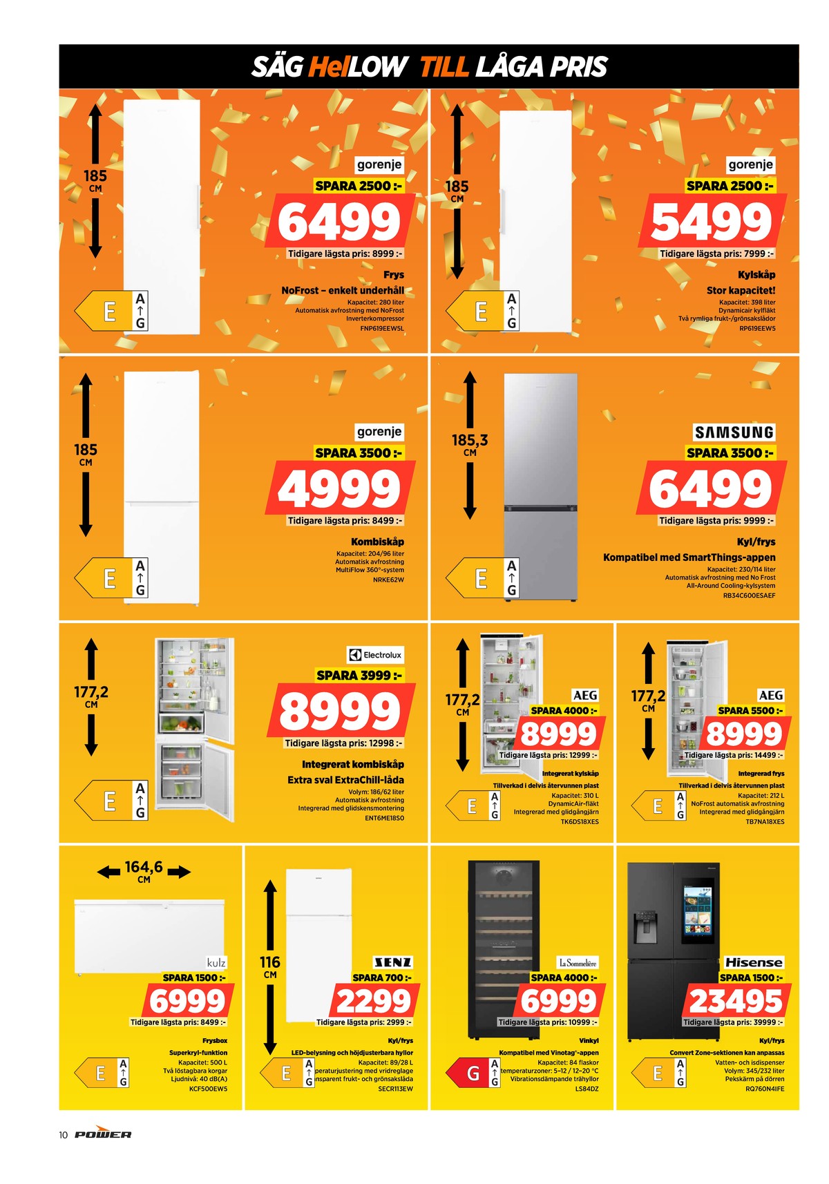 Se Power reklamblad för vecka 9 på Kampanjveckan.se. Se bra erbjudanden på många varor. Läs reklambladet här! Sida 10