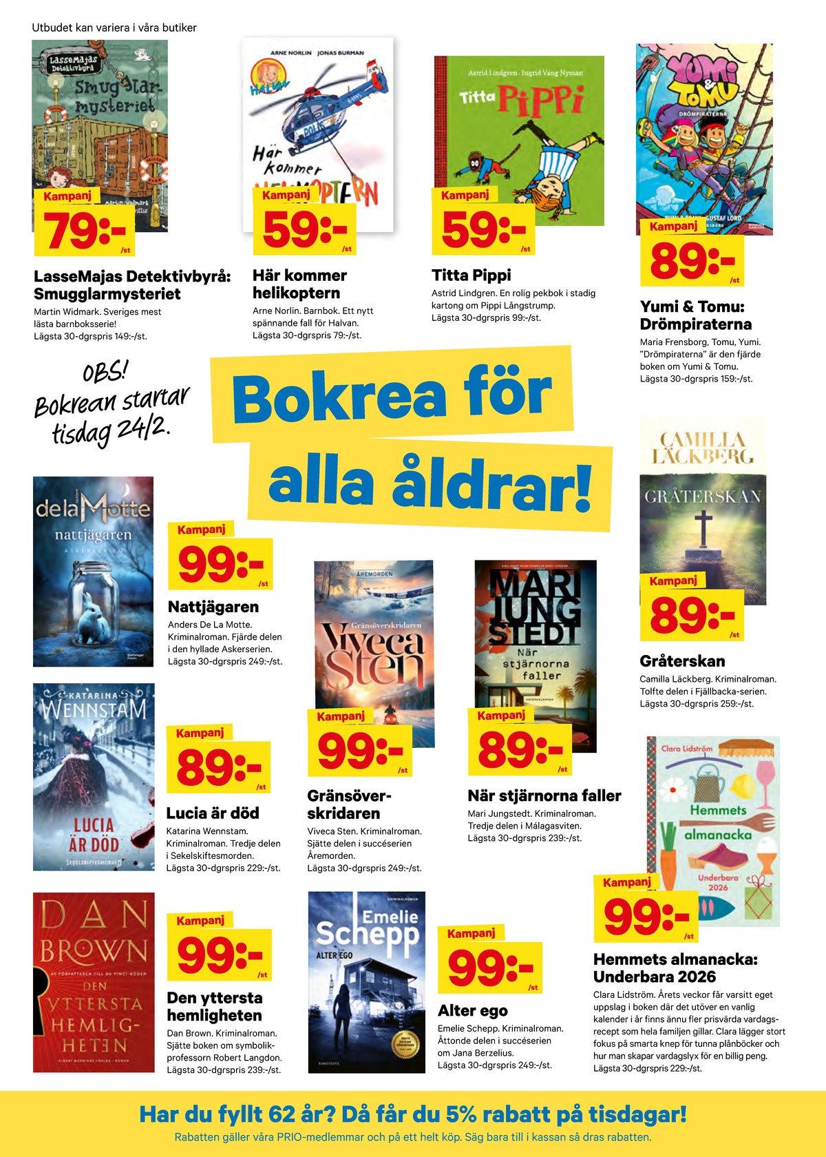 Se City Gross reklamblad för vecka 9 på Kampanjveckan.se. Se bra erbjudanden på många varor. Läs reklambladet här! Sida 11