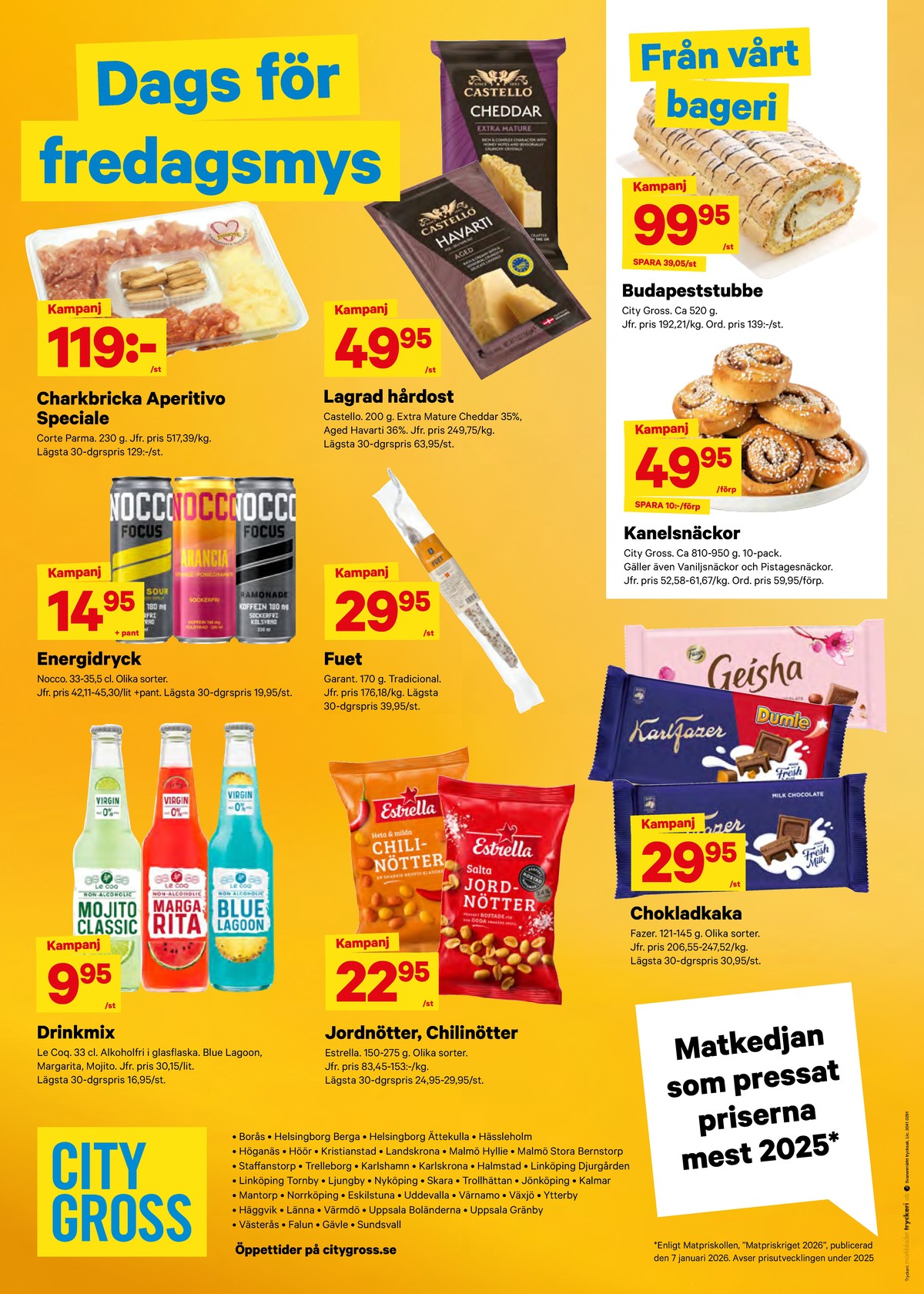 Se City Gross reklamblad för vecka 9 på Kampanjveckan.se. Se bra erbjudanden på många varor. Läs reklambladet här! Sida 13