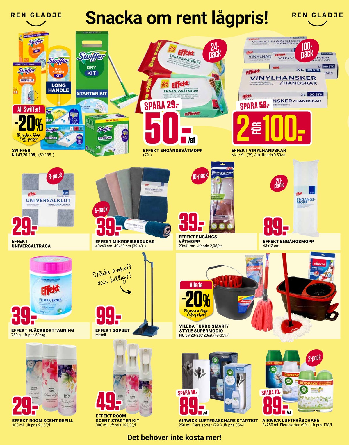 Se ÖoB reklamblad för vecka 9 på Kampanjveckan.se. Se bra erbjudanden på många varor. Läs reklambladet här! Sida 4