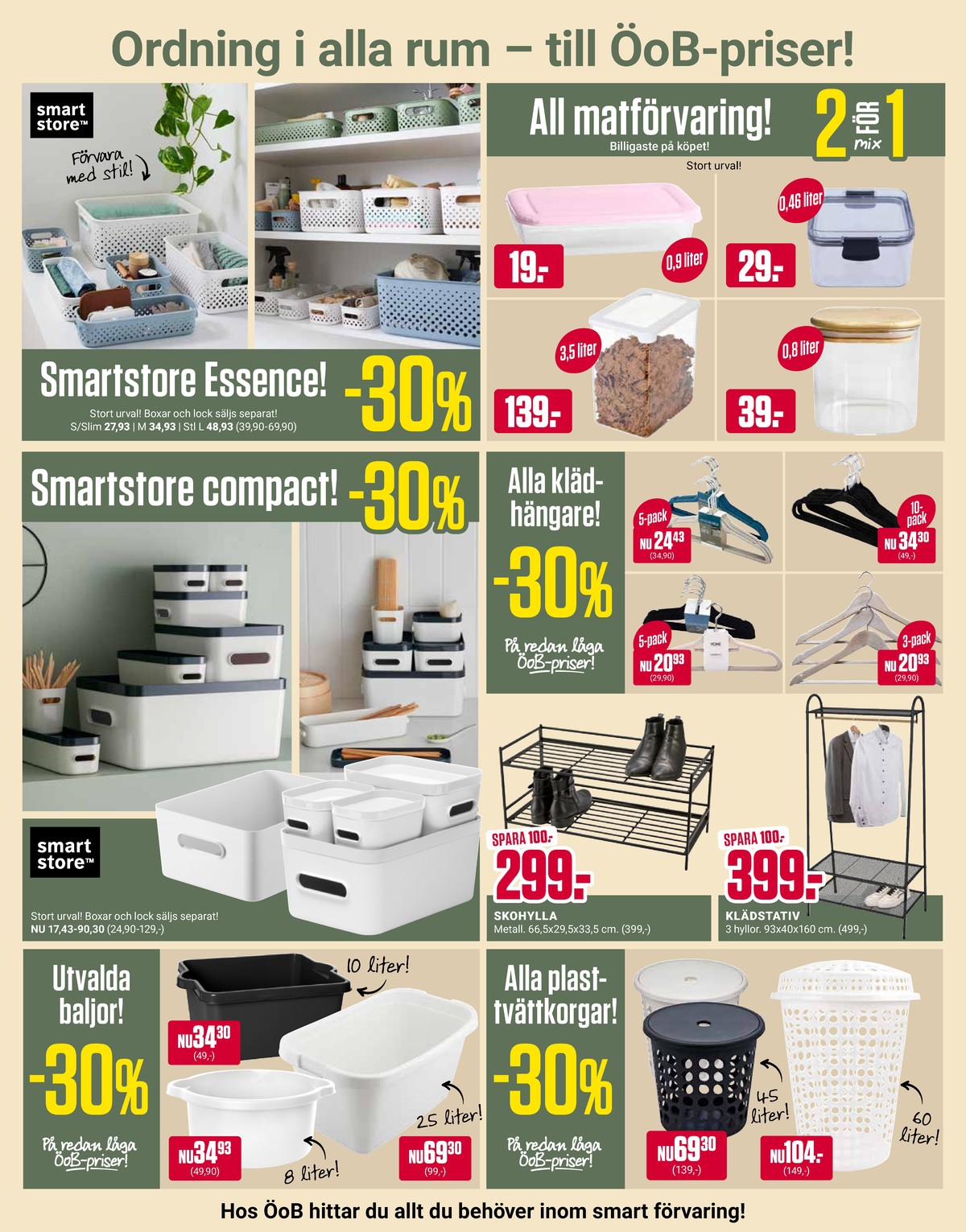 Se ÖoB reklamblad för vecka 9 på Kampanjveckan.se. Se bra erbjudanden på många varor. Läs reklambladet här! Sida 6