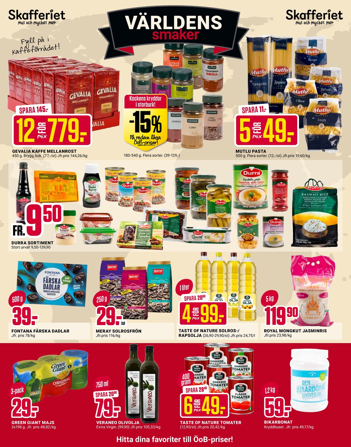 Se ÖoB reklamblad för vecka 9 på Kampanjveckan.se. Se bra erbjudanden på många varor. Läs reklambladet här! Sida 8