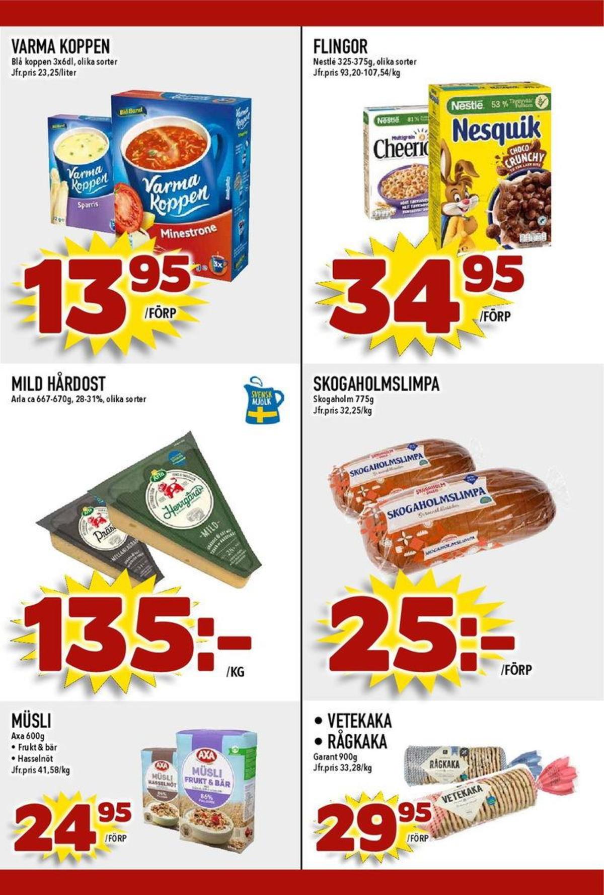 Se MatDax reklamblad för vecka 9 på Kampanjveckan.se. Se bra erbjudanden på många varor. Läs reklambladet här! Sida 19