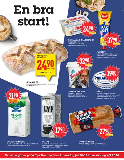 WILLY:S hemma reklamblad i vecka 1 sida 2