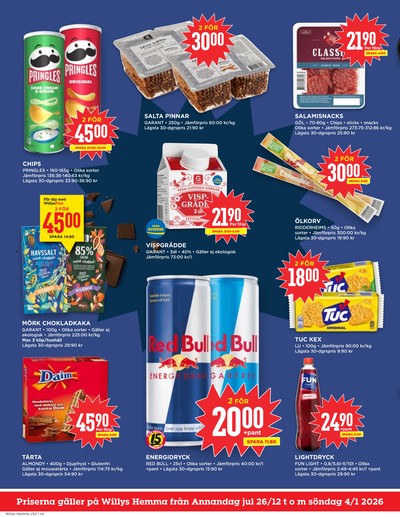 WILLY:S hemma reklamblad i vecka 1 sida 4