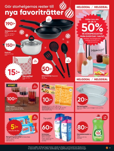 Dollarstore reklamblad i vecka 1 sida 3