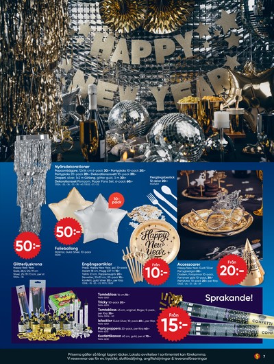 Dollarstore reklamblad i vecka 1 sida 7